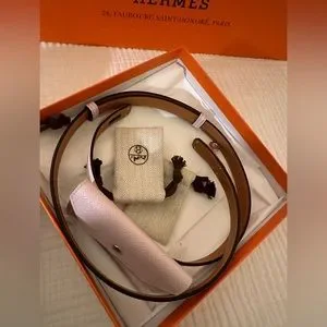 Hermes | Accessories | Nwt Hermes Kelly 8 Pocket Belt Mauve  display picture 3